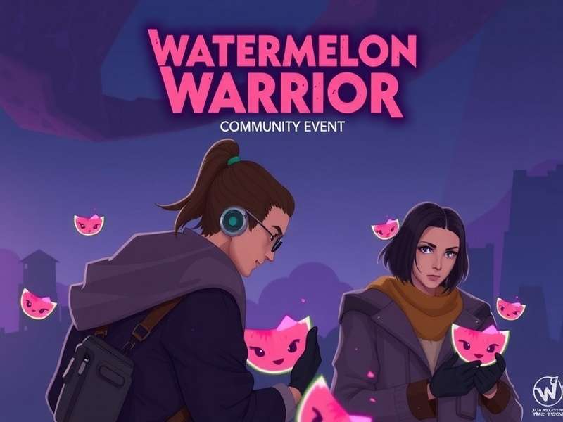 Watermelon Warrior Local Community Gathering Watermelon Warrior community event with players gathered